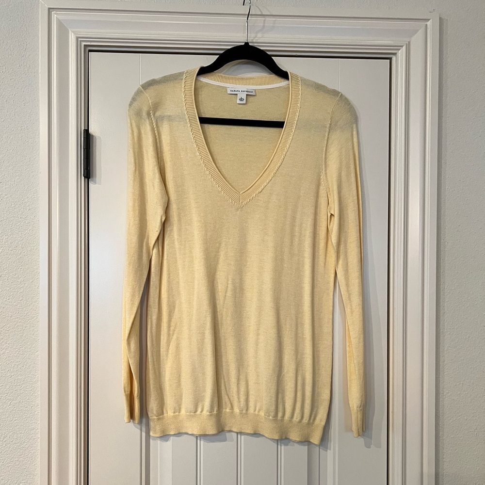 Banana Republic silk-blend sweater